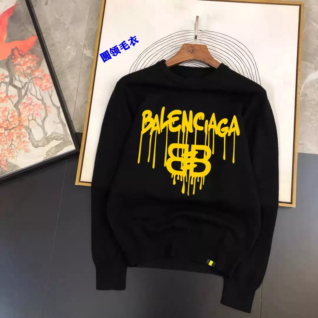 balenciaga sweaters manches longues pour homme s_127b60b